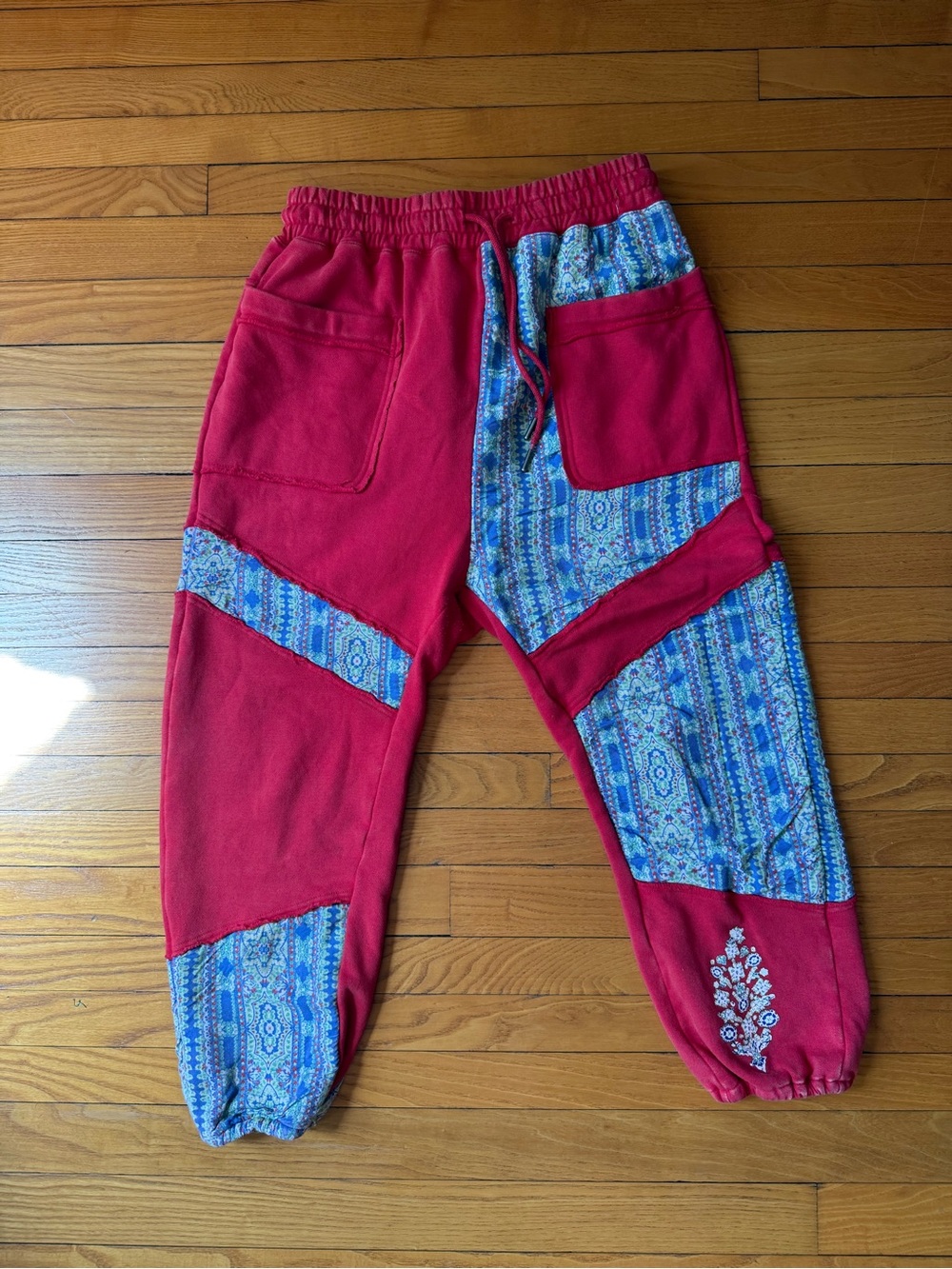 Free People Remix Harem cropped jogger sweatpants